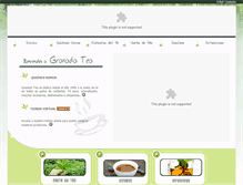 Tablet Screenshot of granadatea.com
